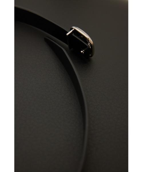 RIM.ARK（リムアーク）の「Simply leather belt シンプルレザーベルト（ベルト・レディース・シルバー/ゴールド・FREE）」の9枚目の写真