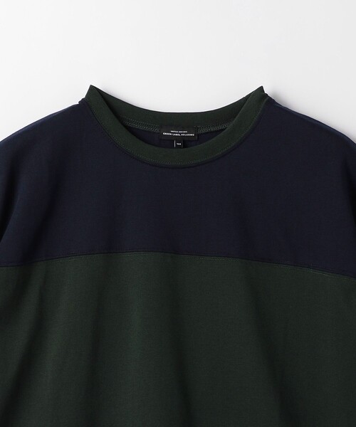 green label relaxing(グリーンレーベルリラクシング)の「TJ パネル切り替え ビッグ Tシャツ / キッズ 140cm-160cm - 吸水速乾 -(Tシャツ/カットソー・キッズ・ブラック/ダークグリーン/ネイビー・140cm/150cm/160cm)」の6枚目の写真