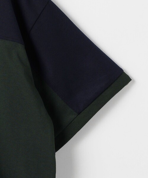 green label relaxing(グリーンレーベルリラクシング)の「TJ パネル切り替え ビッグ Tシャツ / キッズ 140cm-160cm - 吸水速乾 -(Tシャツ/カットソー・キッズ・ブラック/ダークグリーン/ネイビー・140cm/150cm/160cm)」の7枚目の写真