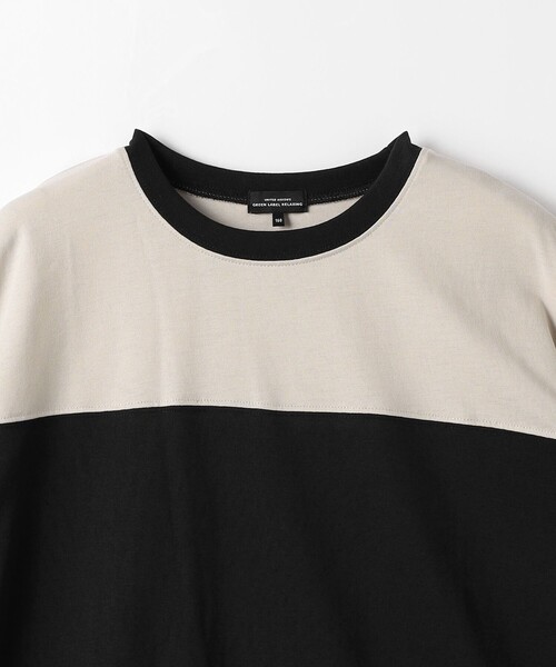 green label relaxing(グリーンレーベルリラクシング)の「TJ パネル切り替え ビッグ Tシャツ / キッズ 140cm-160cm - 吸水速乾 -(Tシャツ/カットソー・キッズ・ブラック/ダークグリーン/ネイビー・140cm/150cm/160cm)」の11枚目の写真