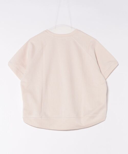 Q(キュー)の「ワッペン付き半袖スウェット(スウェット・レディース・ブラック/グリーン/ベージュ・MEDIUM)」の10枚目の写真