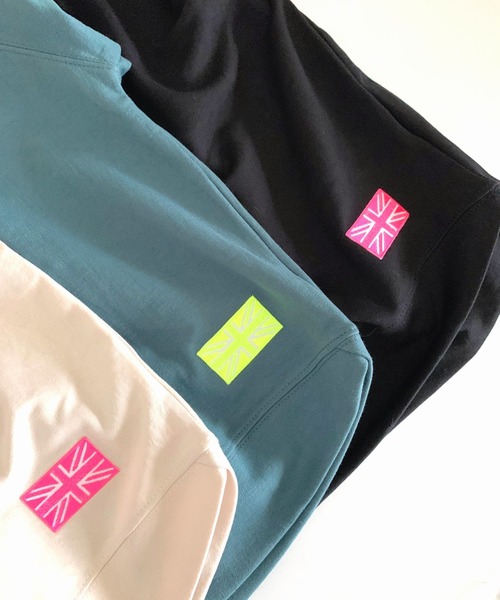 Q(キュー)の「ワッペン付き半袖スウェット(スウェット・レディース・ブラック/グリーン/ベージュ・MEDIUM)」の9枚目の写真