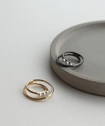 Three Four Time（スリーフォータイム）の「３Dラインパールリング#13（リング）」