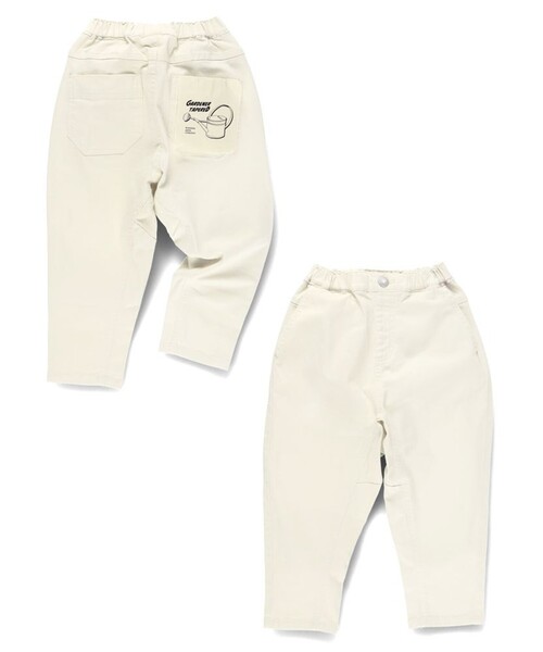 BRANSHES(ブランシェス)の「ガーデナーテーパードツイルパンツ(その他パンツ・キッズ・ダークグリーン/アイボリー/ブラック/オレンジ/ネイビー/ベージュ・120/160/110/80/100/90/150/140/130)」の10枚目の写真