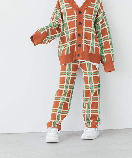 LOWRYS FARM チェック柄スーツ 120cm チェック柄 フォーマルスーツ 110