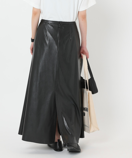 AP STUDIO（エーピーストゥディオ）の「フェイクレザースカート