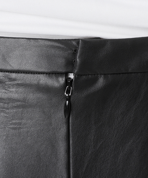 AP STUDIO（エーピーストゥディオ）の「フェイクレザースカート