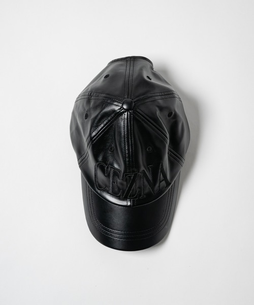 セール】CEZNA - ロゴキャップ - made in INTER FACTORY（キャップ