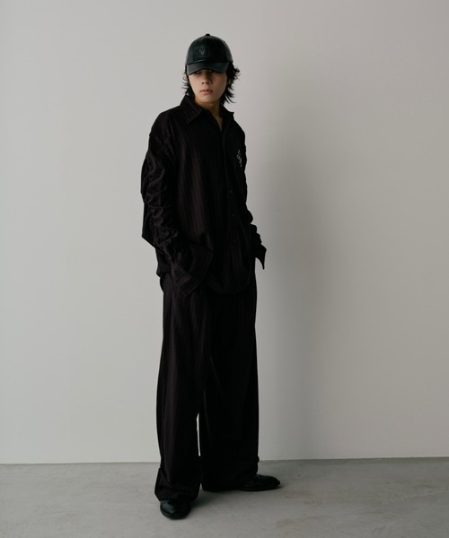 INTER FACTORY(インターファクトリー)の「CEZNA - ロゴキャップ - made in INTER FACTORY(キャップ・メンズ・ブラック・FREE)」の7枚目の写真