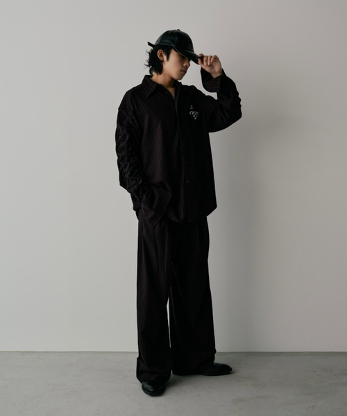 INTER FACTORY(インターファクトリー)の「CEZNA - ロゴキャップ - made in INTER FACTORY(キャップ・メンズ・ブラック・FREE)」の8枚目の写真
