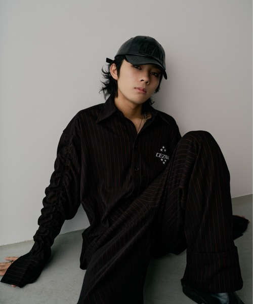INTER FACTORY(インターファクトリー)の「CEZNA - ロゴキャップ - made in INTER FACTORY(キャップ・メンズ・ブラック・FREE)」の5枚目の写真