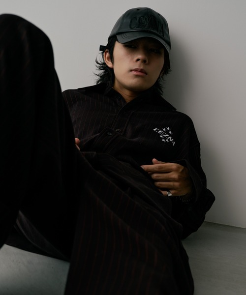 INTER FACTORY(インターファクトリー)の「CEZNA - ロゴキャップ - made in INTER FACTORY(キャップ・メンズ・ブラック・FREE)」の6枚目の写真