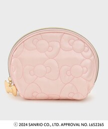 ハローキティコラボ（ハローキティコラボ）の「【ハローキティコラボ】リボンキルティングポーチ（ポーチ）」