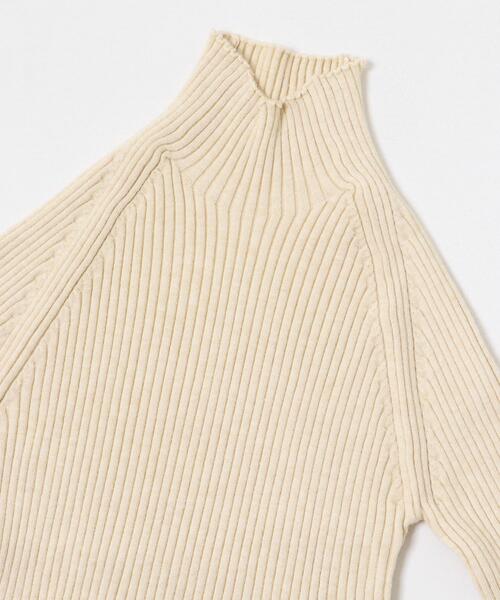 ITEMS URBANRESEARCH（アイテムズ アーバンリサーチ）の「モチモチハイネックリブニット（ニット/セーター・レディース・ブルー/チャコールグレー/ブラック/アイボリー/レッド/ピンク・FREE）」の14枚目の写真