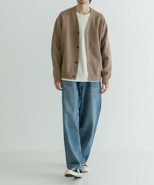 URBAN RESEARCH（アーバンリサーチ）の「『洗濯可』ウォッシャブルミラノリブカーディガン（カーディガン/ボレロ・メンズ・グリーン/ベージュ/ネイビー・MEDIUM/LARGE/X-LARGE）」の17枚目の写真