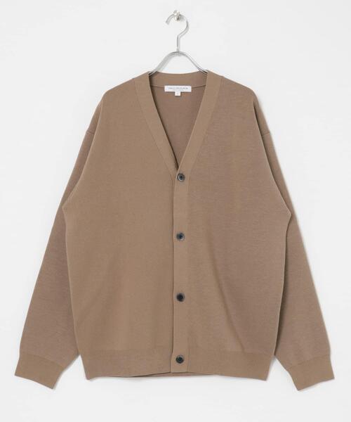 URBAN RESEARCH（アーバンリサーチ）の「『洗濯可』ウォッシャブルミラノリブカーディガン（カーディガン/ボレロ・メンズ・グリーン/ベージュ/ネイビー・MEDIUM/LARGE/X-LARGE）」の8枚目の写真