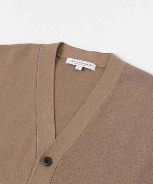 URBAN RESEARCH（アーバンリサーチ）の「『洗濯可』ウォッシャブルミラノリブカーディガン（カーディガン/ボレロ・メンズ・グリーン/ベージュ/ネイビー・MEDIUM/LARGE/X-LARGE）」の9枚目の写真