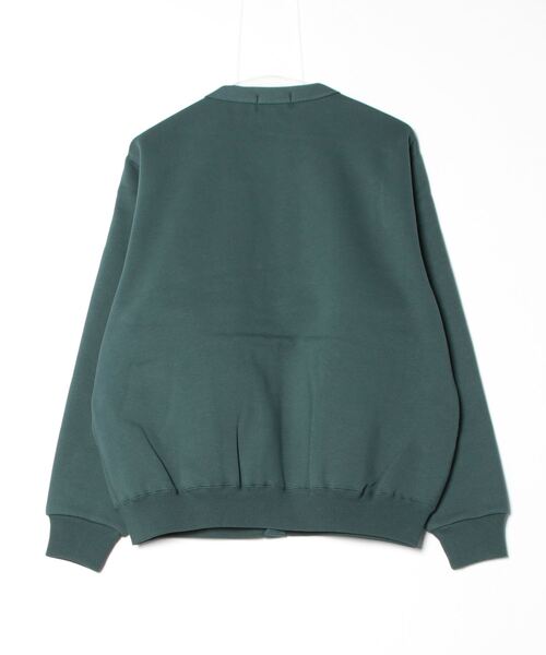 GYMPHLEX（ジムフレックス）の「[GYMPHLEX/ジムフレックス] Vネック スウェットカーディガン（カーディガン/ボレロ・レディース・チャコールグレー/ライトグレー/ダークグリーン・S）」の9枚目の写真