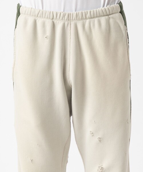 Needles(ニードルス)の「【Needles/ニードルズ】2-Tone String Sweat Pant - Cotton French Terry(スウェットパンツ・メンズ・パープル/ベージュ/ブラック・M/S)」の21枚目の写真