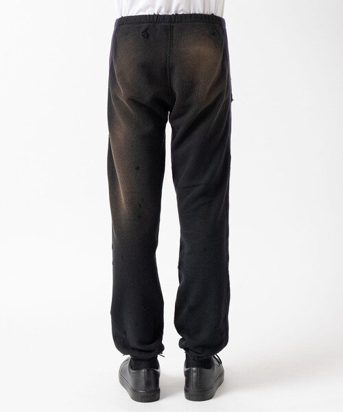 Needles(ニードルス)の「【Needles/ニードルズ】2-Tone String Sweat Pant - Cotton French Terry(スウェットパンツ・メンズ・パープル/ベージュ/ブラック・M/S)」の11枚目の写真