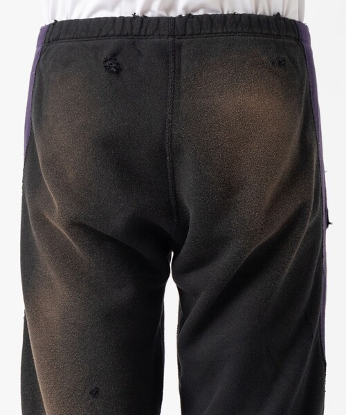 Needles(ニードルス)の「【Needles/ニードルズ】2-Tone String Sweat Pant - Cotton French Terry(スウェットパンツ・メンズ・パープル/ベージュ/ブラック・M/S)」の13枚目の写真
