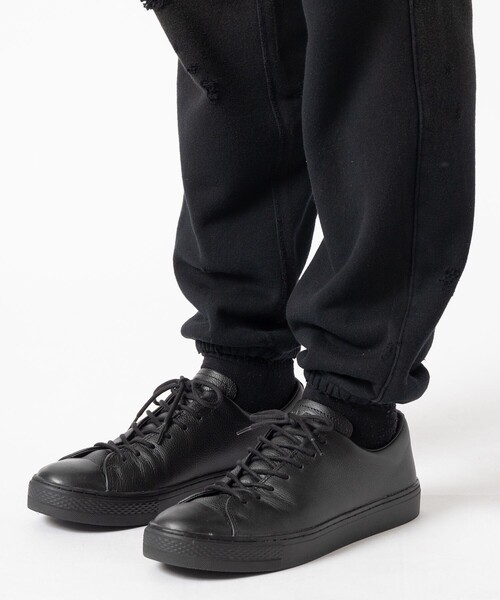Needles(ニードルス)の「【Needles/ニードルズ】2-Tone String Sweat Pant - Cotton French Terry(スウェットパンツ・メンズ・パープル/ベージュ/ブラック・M/S)」の15枚目の写真