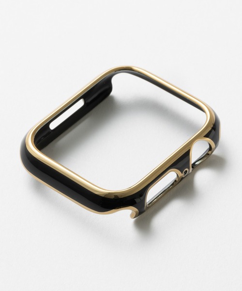 emonique(エモニーク)の「スマートウォッチケース Apple Watch カバー【41/45/49mm対応】(デジタル腕時計・レディース・ピンクゴールド/ブラック×ゴールド/ブラック×シルバー/ホワイト×シルバー/ホワイト×ゴールド・45/41/49)」の7枚目の写真