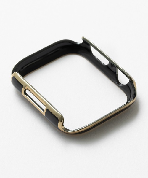 emonique(エモニーク)の「スマートウォッチケース Apple Watch カバー【41/45/49mm対応】(デジタル腕時計・レディース・ピンクゴールド/ブラック×ゴールド/ブラック×シルバー/ホワイト×シルバー/ホワイト×ゴールド・45/41/49)」の8枚目の写真