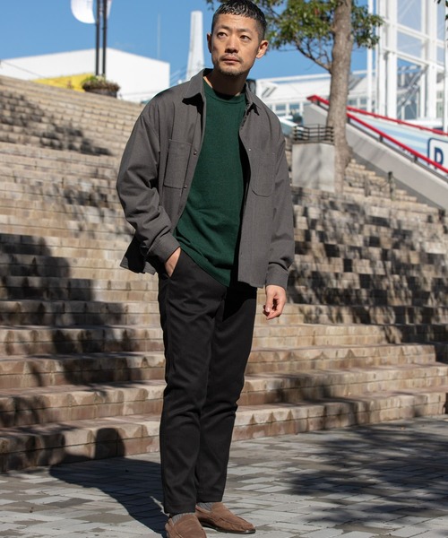 【セール】『WEB限定』ウールライクCPOシャツブルゾン（ミリタリージャケット）｜URBAN RESEARCH ROSSO MEN（アーバンリサーチロッソメン）