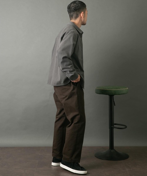 【セール】『WEB限定』ウールライクCPOシャツブルゾン（ミリタリージャケット）｜URBAN RESEARCH ROSSO MEN（アーバンリサーチロッソメン）