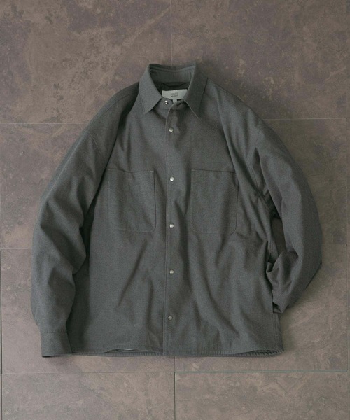 【セール】『WEB限定』ウールライクCPOシャツブルゾン（ミリタリージャケット）｜URBAN RESEARCH ROSSO MEN（アーバンリサーチロッソメン）