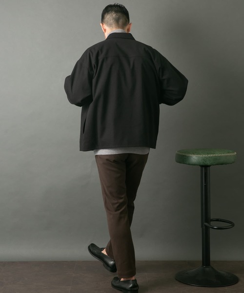 【セール】『WEB限定』ウールライクCPOシャツブルゾン（ミリタリージャケット）｜URBAN RESEARCH ROSSO MEN（アーバンリサーチロッソメン）