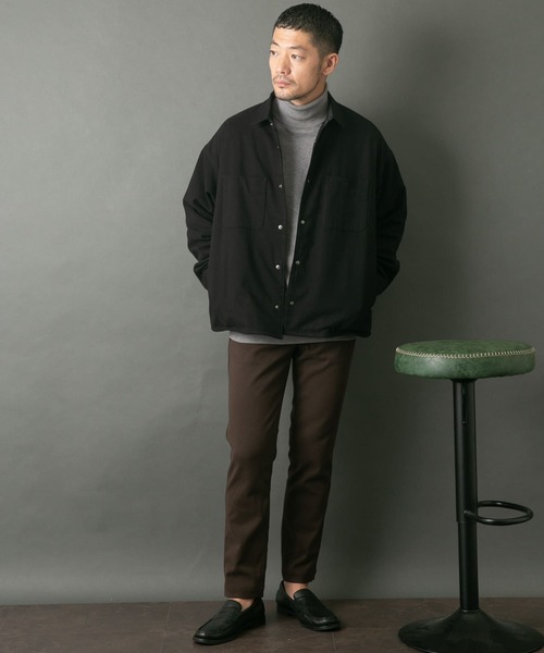 【セール】『WEB限定』ウールライクCPOシャツブルゾン（ミリタリージャケット）｜URBAN RESEARCH ROSSO MEN（アーバンリサーチロッソメン）