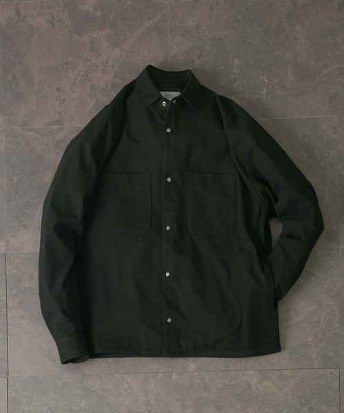 【セール】『WEB限定』ウールライクCPOシャツブルゾン（ミリタリージャケット）｜URBAN RESEARCH ROSSO MEN（アーバンリサーチロッソメン）