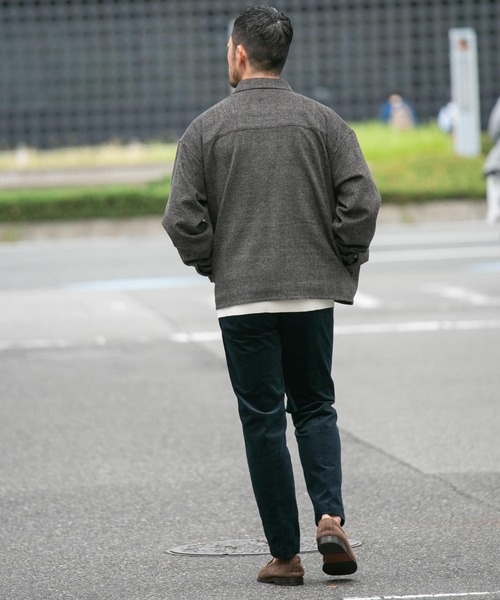 【セール】『WEB限定』ウールライクCPOシャツブルゾン（ミリタリージャケット）｜URBAN RESEARCH ROSSO MEN（アーバンリサーチロッソメン）