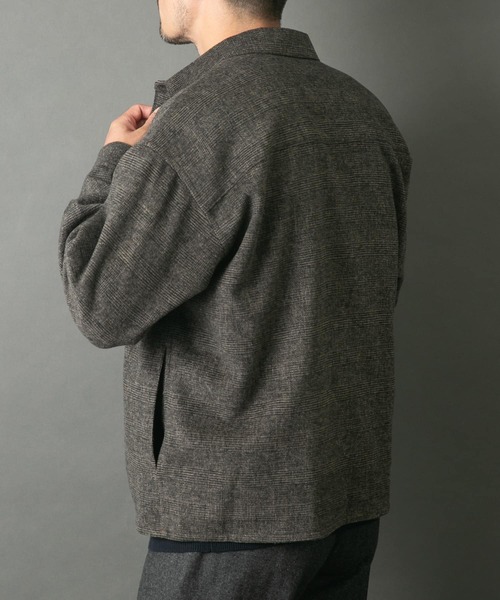 【セール】『WEB限定』ウールライクCPOシャツブルゾン（ミリタリージャケット）｜URBAN RESEARCH ROSSO MEN（アーバンリサーチロッソメン）