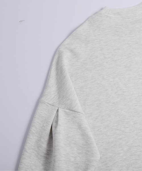 SUGAR BISKET(シュガービスケット)の「ドロップショルダーバルーンスリーブトップス(Tシャツ/カットソー・レディース・ブラック/ベージュ/オートミール/ホワイト・フリー)」の7枚目の写真