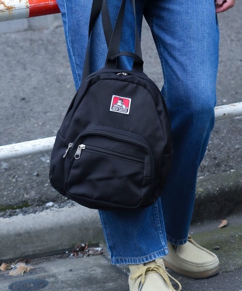 BEN DAVIS（ベンデイビス）の「【BEN DAVIS/ベンデイビス】ミニデイパック（バックパック/リュック・メンズ・ブラック・FREE）」の3枚目の写真