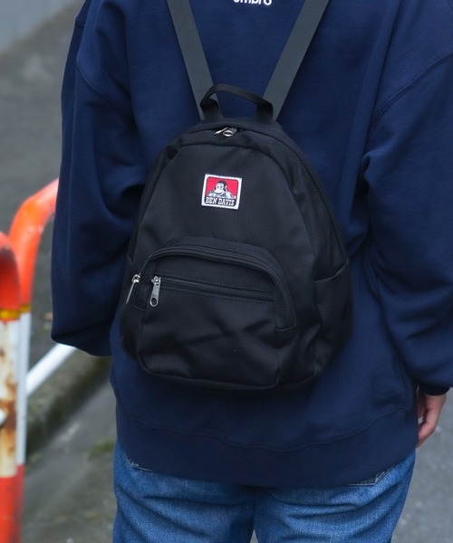 BEN DAVIS（ベンデイビス）の「【BEN DAVIS/ベンデイビス】ミニデイパック（バックパック/リュック・メンズ・ブラック・FREE）」の7枚目の写真
