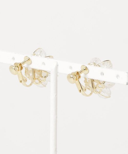 nicott(ニコット)の「NC:Crystal peccle Earring クリスタルペブルイヤリング(イヤリング・レディース・B/A/C/D・FREE)」の5枚目の写真