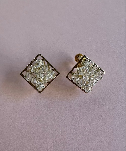 nicott(ニコット)の「NC:Crystal peccle Earring クリスタルペブルイヤリング(イヤリング・レディース・B/A/C/D・FREE)」の6枚目の写真