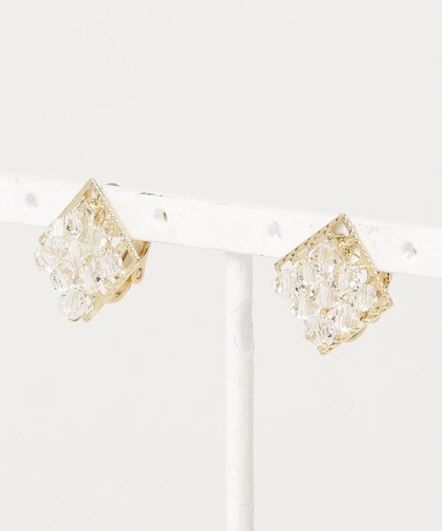nicott(ニコット)の「NC:Crystal peccle Earring クリスタルペブルイヤリング(イヤリング・レディース・B/A/C/D・FREE)」の9枚目の写真