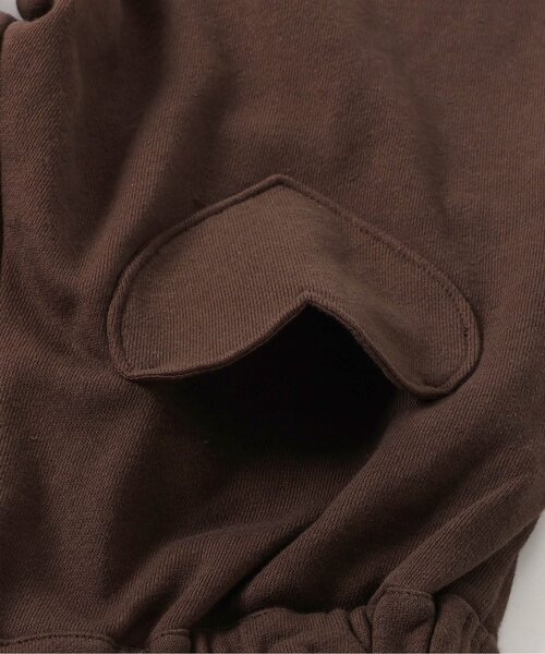 BREEZE（ブリーズ）の「ハートポケットサロペット（サロペット/オーバーオール・キッズ・オフホワイト/ブラウン・80/90/100/110/120/130）」の13枚目の写真