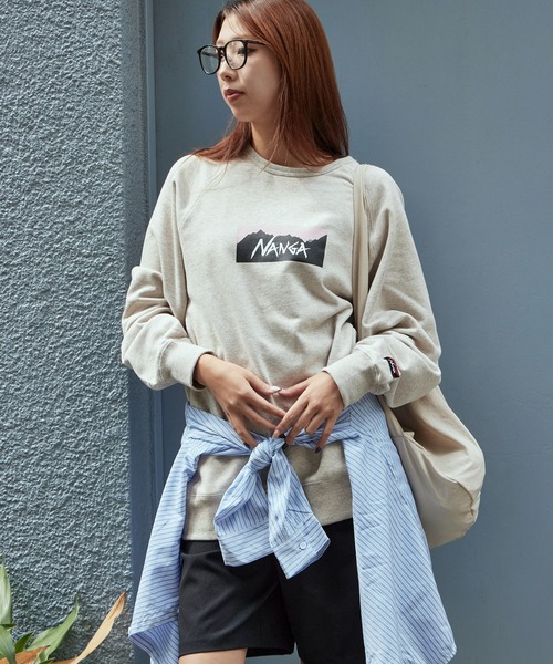 NANGA ナンガ スウェット S NANGA トレーナー スウェット 「NANGA/ナンガ」 別注 ワン