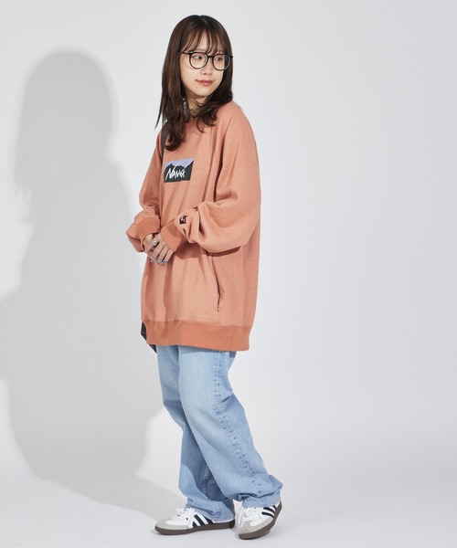 NANGA/ナンガ ECO HYBRID BOX LOGO SWEATSHIRT スウェット（スウェット