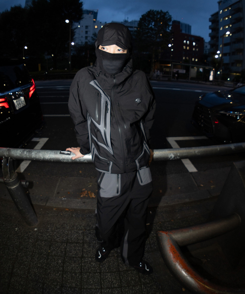 ジャケット・アウター Sansan Gear Windblock Jacket Black 22FW Sansan Gear Windblock Jacket Black 22FW - メルカリ