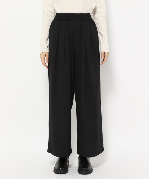 LOWRYS FARM（ローリーズファーム）の「ウールチョウイージーパンツ　144105（スラックス・レディース・ブラウン/ブラック/グレー・MEDIUM/LARGE）」の18枚目の写真