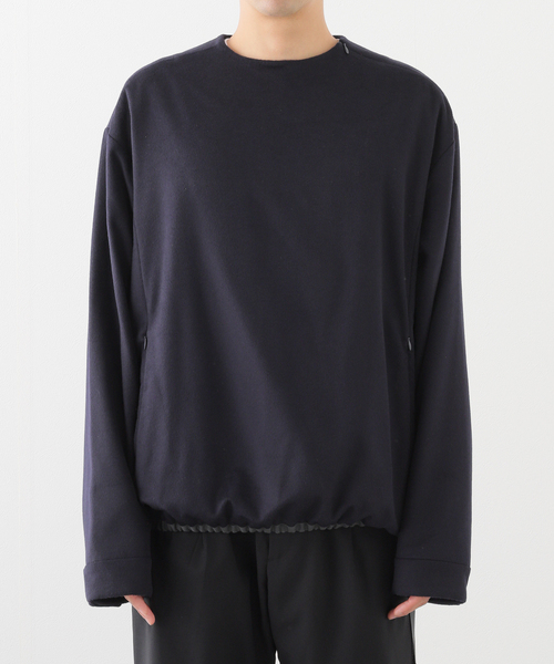 seya.(セヤ)の「seya. (セヤ) TRACK PULLOVER SG06248F109(Tシャツ/カットソー・メンズ・ネイビー・3)」の9枚目の写真