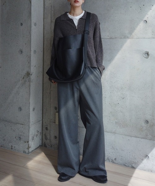 y/m by RIKA（イムバイリカ）の「フェイクレザーショルダーBAG（ショルダーバッグ・レディース・ブラック・FREE）」の10枚目の写真