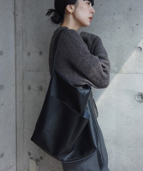 y/m by RIKA（イムバイリカ）の「フェイクレザーショルダーBAG（ショルダーバッグ・レディース・ブラック・FREE）」の15枚目の写真